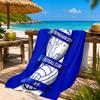 Birming-ham Football Club Bedrucktes Mikrofaser-Strandtuch, Weich und Saugfähig, Schnelltrocknend, Ideal für Sommerreisen, Strand-Essentials, Schwimmbad
