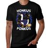 Honkus Ponkus Witchy Halloween Goose Game Tshirt Lightweight Casual Summer Tshirt