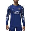 Jordan Paris Saint Germain 2024/25 Estádio Quarto Masculino JORDAN Dri FIT Futebol Réplica Manga Longa Camisa HJ0867-493