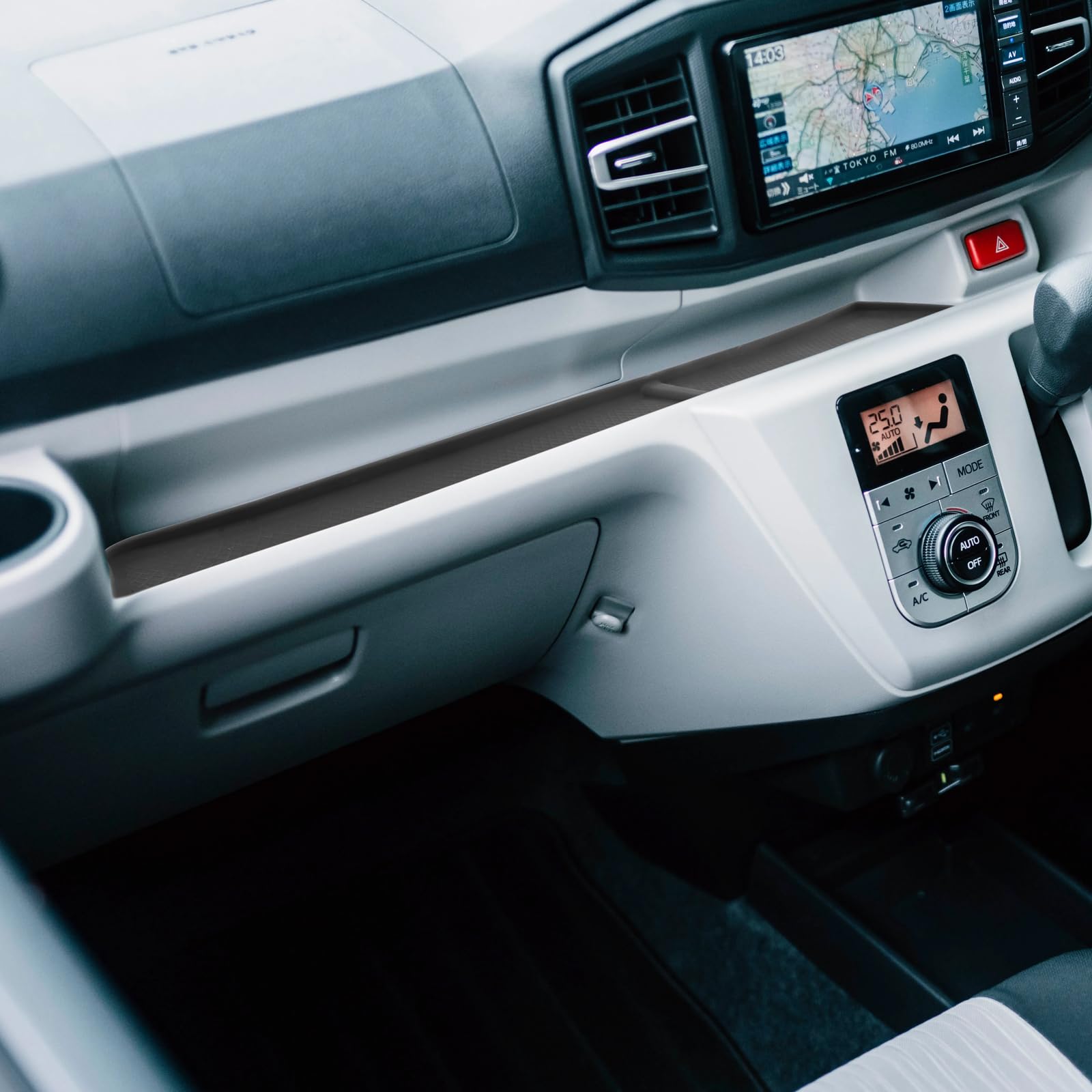 

SHAOHAO Резиновый коврик для нового Daihatsu Mira 2-го пассажирского сиденья Mira Интерьер Резиновый Силиконовый для мелких предметов Легкий Daihatsu Mira Интерьер Автотовары eS