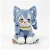 New Anime Jujutsu Kaisen Mahito Plush Toy Cute Meow Cat Sitting Plush Cute Stuffed Doll Collectible Gift for Fans Kid Room Decor