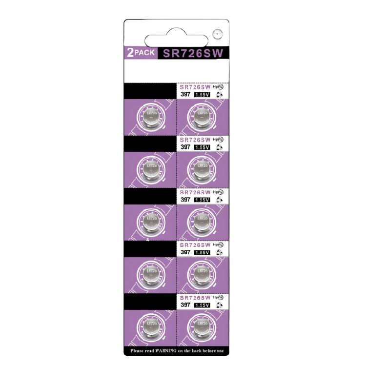 AG2 LR726 Button Batteries LR726/AG2/SR726/397 Button Cell Battery Ideal For Calculators Electronic Gadgets Toy