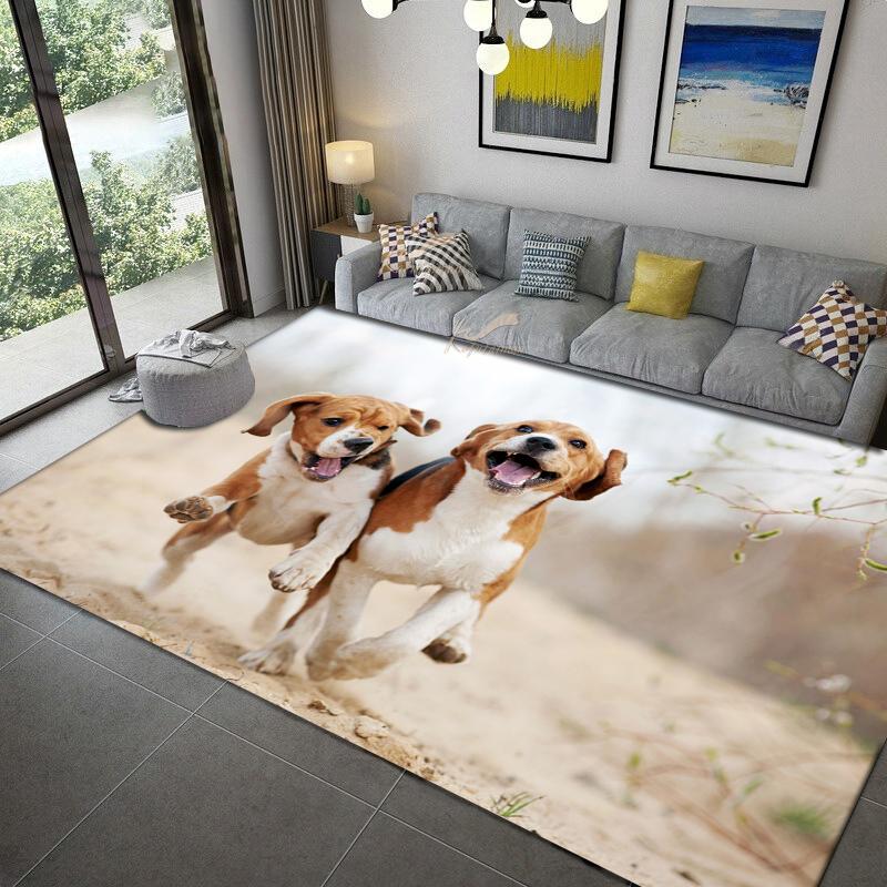 Lovely Pet Dog Carpet Kitchen MatEntrance Doormat Bedroom Floor Decoration Living Room Carpet Bathroom Anti-slip Rug Rug