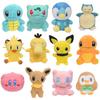 12 Styles Plush Toys Piplup Mew Pichu Charmander Squirtle Bulbasaur Eevee Snorlax Anime Stuffed Cartoon Peluche Doll