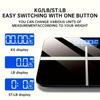 high qualityDigital Body Weight Scale with LCD Display & Temperature Meter - High-Precision Bathroom Scale Suitable for Use, Compatible with