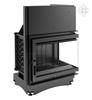 Cast Iron Fireplace KRATKI ZUZIA Right 15 kW Ø 200