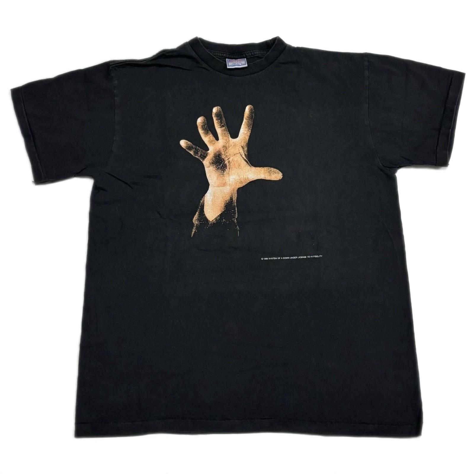 Vintage System Of A Down 1998 Promo SOAD HAND XL Single Stitch T-Shirt REPRINT S