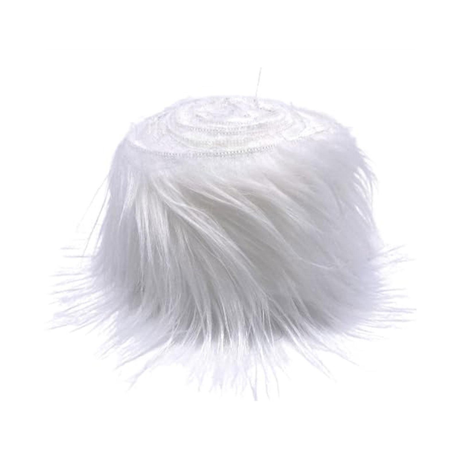 

Мягкая меховая отделка для рукоделия, отделка из пушистой ткани для гномов, изготовление отделки из искусственного меха для рукоделия размером 1,97 x 5,9 футов 21