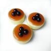 Taba Squishies Stress Relief Strawberry/Blueberry Soufflé Toy Slow-Rising Simulated Bread Ball Sensory Toy