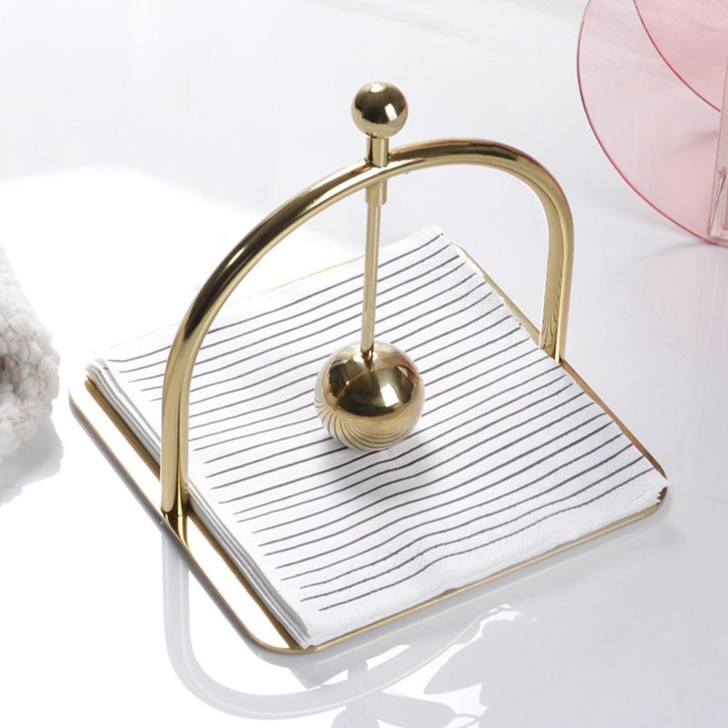 Tabletop Tissue Holder Polished Household Goods Sturdy for Hoteliers