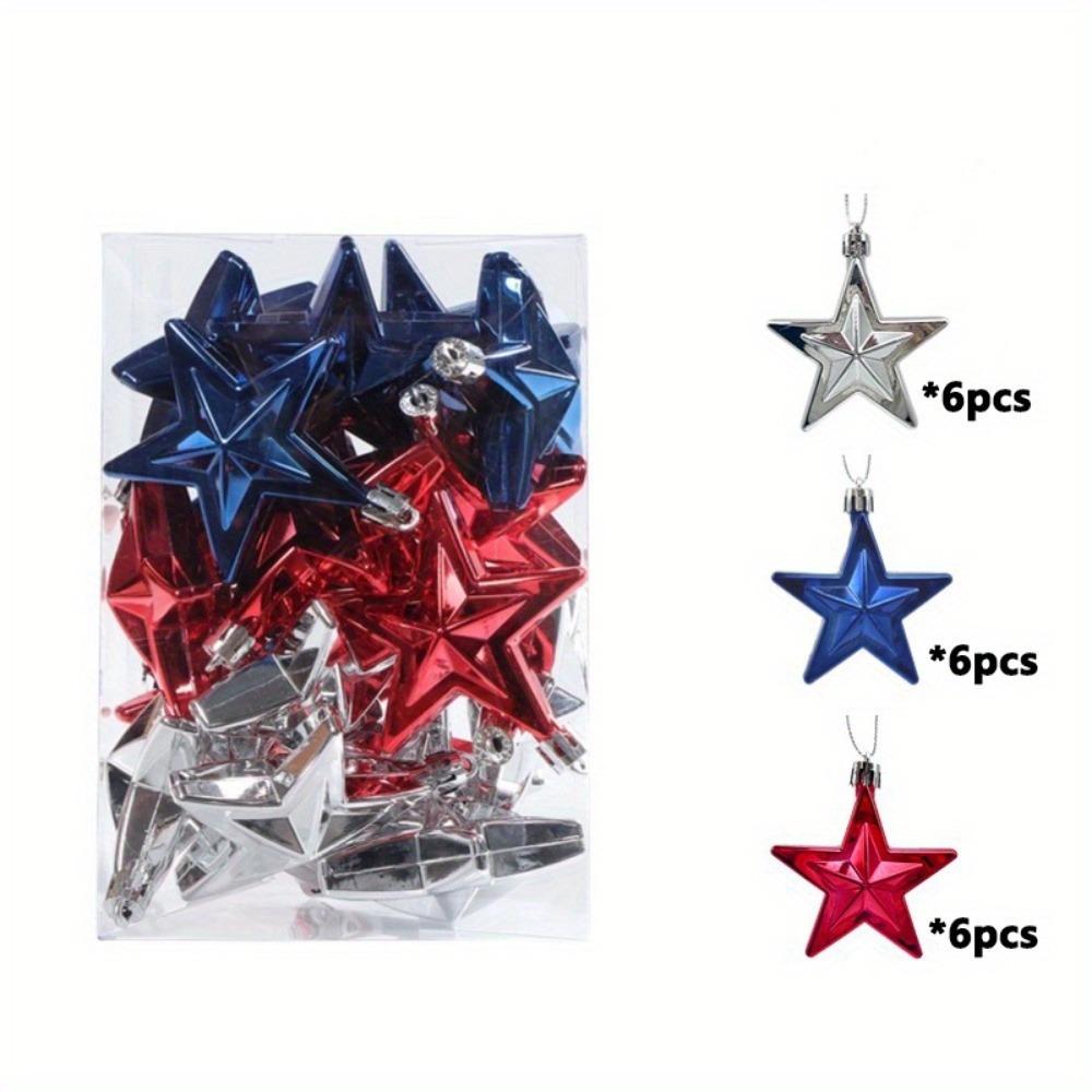 

18 шт. Пластиковая подвеска в виде пентаграммы для комнаты, домашнего декора столовой, праздничных аксессуаров, принадлежностей для вечеринок по случаю дня рождения, декора комнаты, подарков, домашнего декора, декора сцены