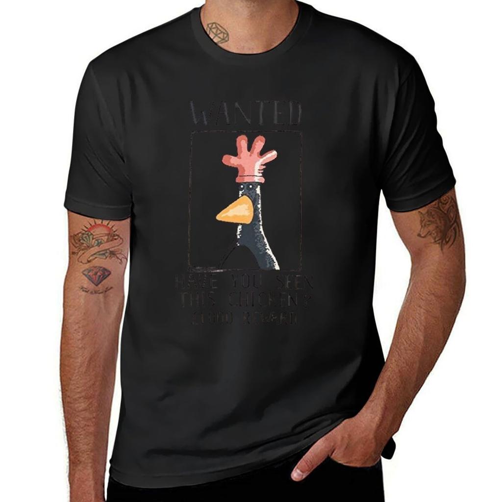 Feathers mcgraw T-shirt graphiques grandes tailles surdimensionné t-shirts surdimensionnés pour hommes