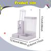 Hamster Water Bottle 2 In 1 with Food Container Leekproof Small Pet Supplies for Gerbils