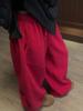 Damen Winter Weite Polarfleece Hose - Elastischer Bund, Lässig, Vielseitig, Trendy, Entspannte Passform