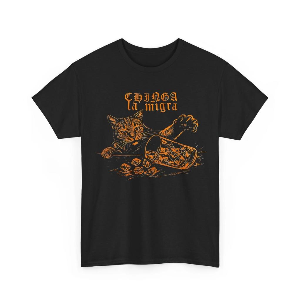 Chinga la migra Cat T-Shirt, Chinga la migra Cat Tees