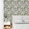 Wallpaper Self-Adhesive Rental Room Flower Green Plant Bedroom Decoration Pvc Waterproof And Moisture-Proof Sticker Wall Sticker