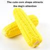 Yousheng Corn-shaped Dog Chew Toy Interactive Squeaky Corn Stick Teeth Cleaning Toy Funny Pet Sound Toy for Small Medium Large Breed