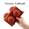 FAIS DU 3D Round Half Sphere Silicone Chocolate Mold Set Candle Mold For Baking Pastry Soap Forms Bakeware Cake Decorating Tools