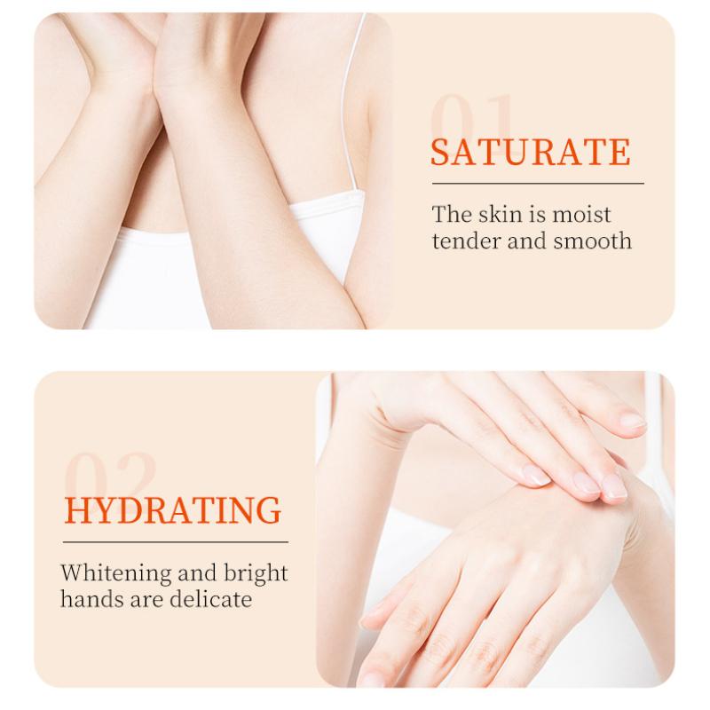 Vitamin C Long Hand Mask SADOER Whitening Moisturizing Soft Long Gloves Care