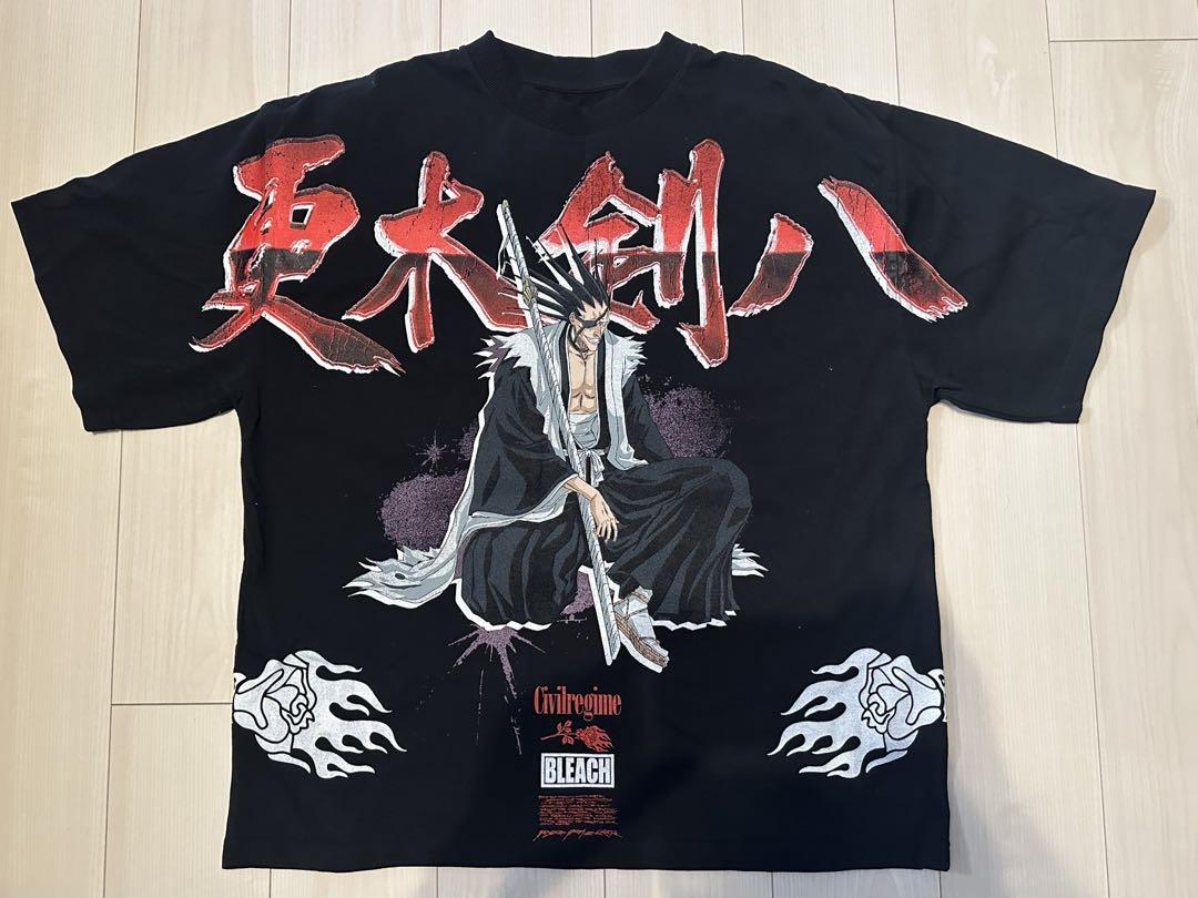 

[USED] BLEACH Kenpachi Zaraki T-shirt, anime T-shirt, Bankai, rare, rare