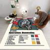 MF DOOM Album Carpet Mat Rug - Hip Hop Art Design Home Decoration Soft Floor Mat for Living Room Carpets for Living Room