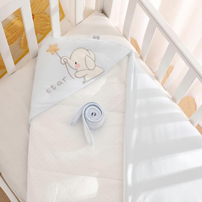 300g Reines Baumwoll-Abnehmbares Pucktuch für Neugeborene - Verdickt für Frühling, Herbst, Winter