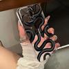 Phone Case Soft Matte Candy For IPhone 17 16 15 14 Pro Max Plus 13 12 11 Transparent Bumper Cover New Black Snake