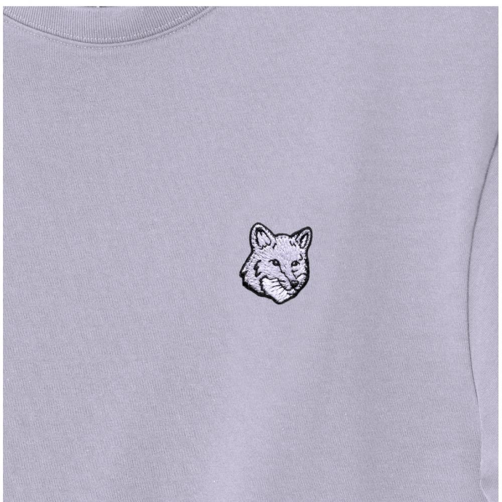 MaiSon KitSun  Bold Fox Head Patch Men S Short Sleeve Tee Lm00107kj0119