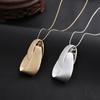 Irregular Circular Pendant for Men and Women Fashionable Versatile Necklace