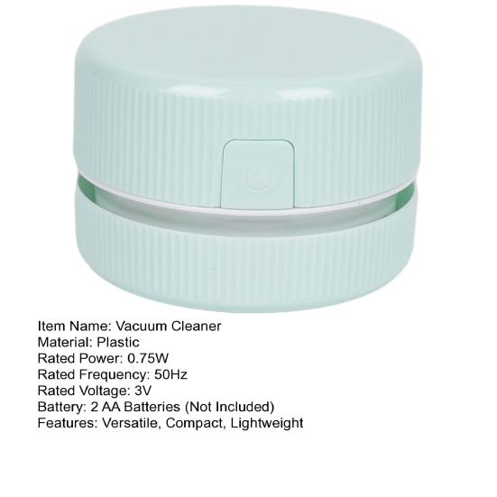 Desktop Vacuum Cleaner Portable Handheld Desk Cleaner for Crumbs Debris Pencil Shavings Snack Paper Eraser Dust Removal Tool