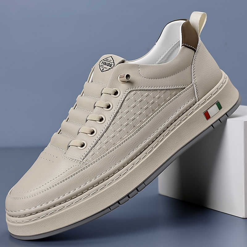 Fashion Tied Increase Height Men's Moccasin Shoes Casual Black Tennis For Men Shoes Sneakers Sports Womenshoes Character Luxo