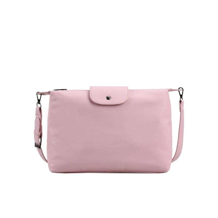 Summer Popular Pu Leather Women Pack  New Solid Color Casual Large Capacity Female Crossbody Bags Simple Underarm Bags