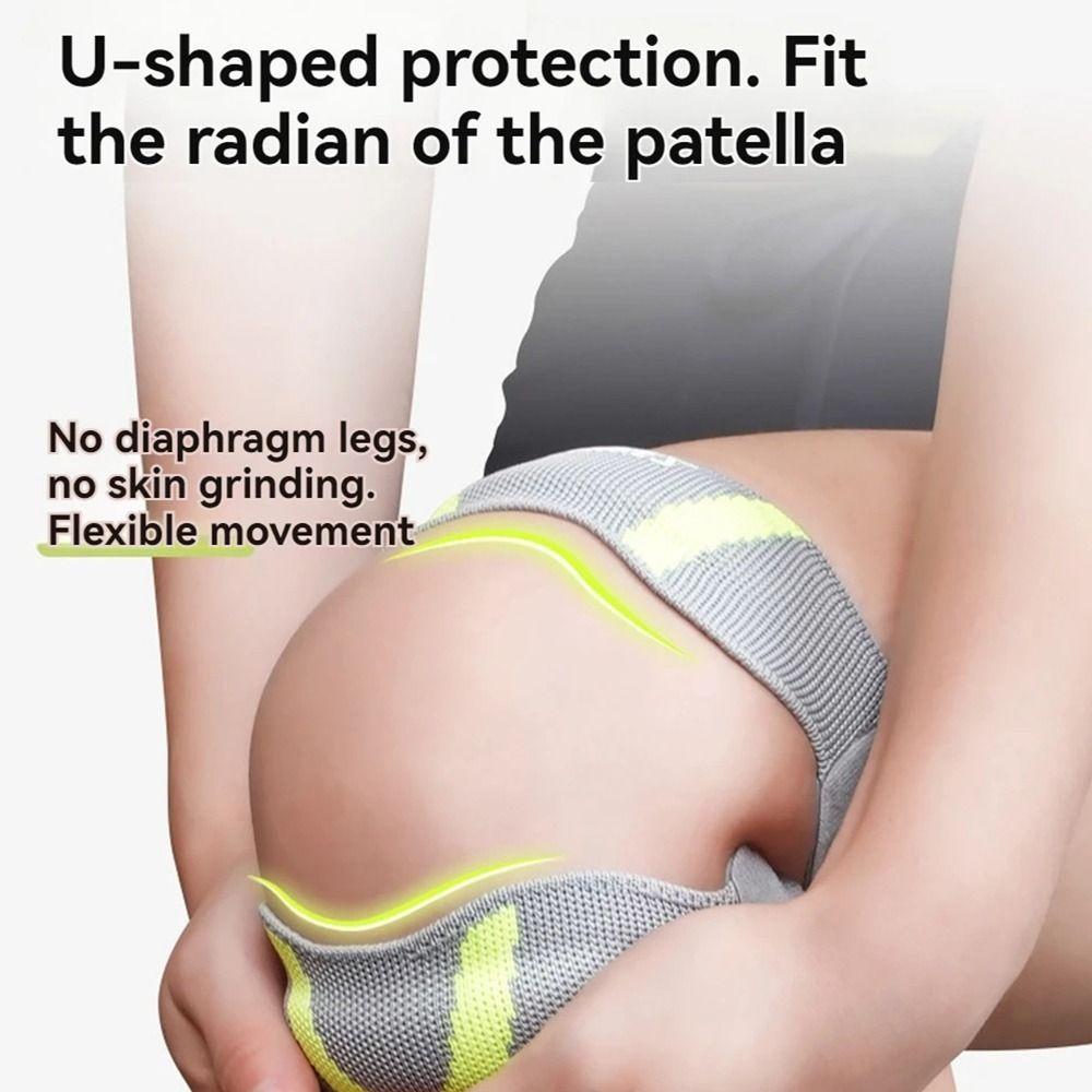 1Pcs Double Straps Knee Support Strap Breathable Patellar Tendon Stabilizer Band  for Basketball