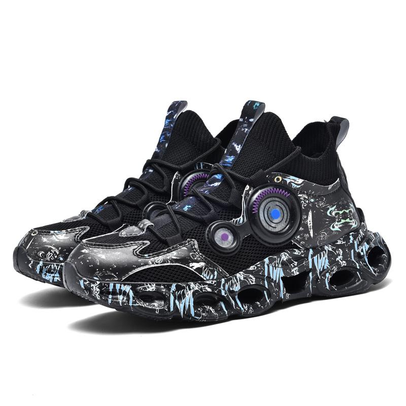 

Большие размеры 39-46, летние кроссовки для мужчин, роскошная дизайнерская обувь для бега, мужская обувь, повседневная обувь на платформе для мальчиков, модная бесплатная доставка 46 чёрный