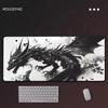 Gaming Mouse Pad Chinese Dragon Computer Gamer Mousepad Lock Edge Mouse Mat Game Accessories Keyboard Pads