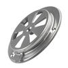 1Pcs Adjustable Vent Hole BBQ Grill Exhaust Vent Silver Air Control Valve  for Oven Test Chamber