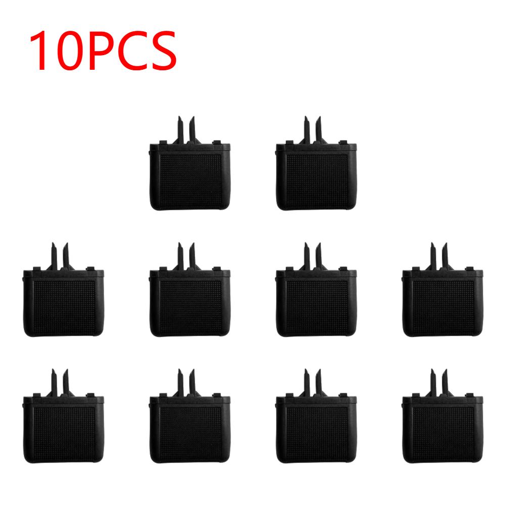 10-1Pcs For Toyota Prado 2010-2017 Front A/C Air Conditioning Vent Outlet Tab Clip Repair Kit Direct and Easy Installation