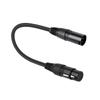 Professionelle 3-Pin XLR Stecker auf 5-Pin DMX Buchse Adapterkabel für Bühnenbeleuchtung und Audio