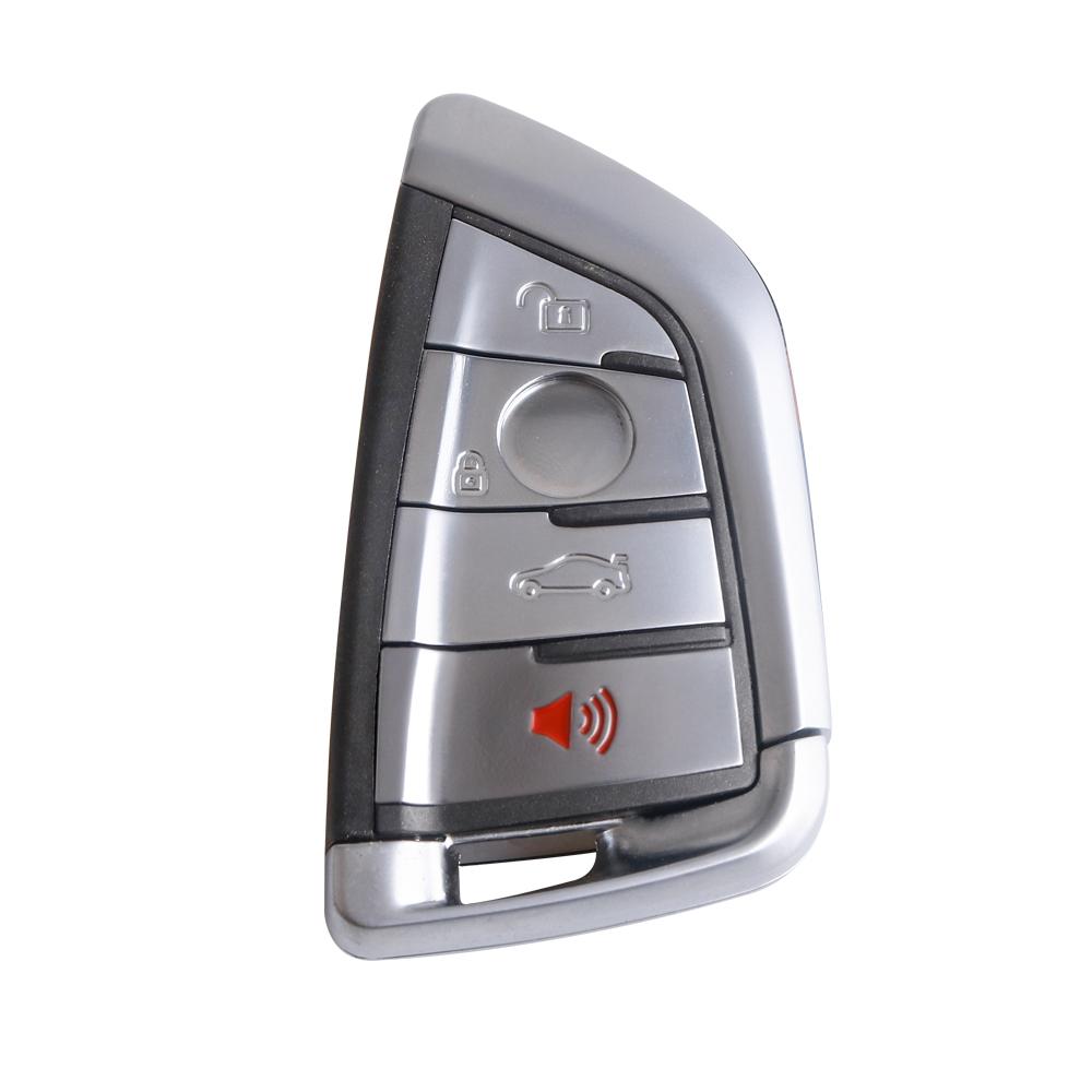 Dudely 4 Button Smart Card Key Shell Insert Blade For Bmw X1 X3 X5 X6 F48 F39 F10 F22 F30 G30 G20 530 525 730 3/5/7 Series