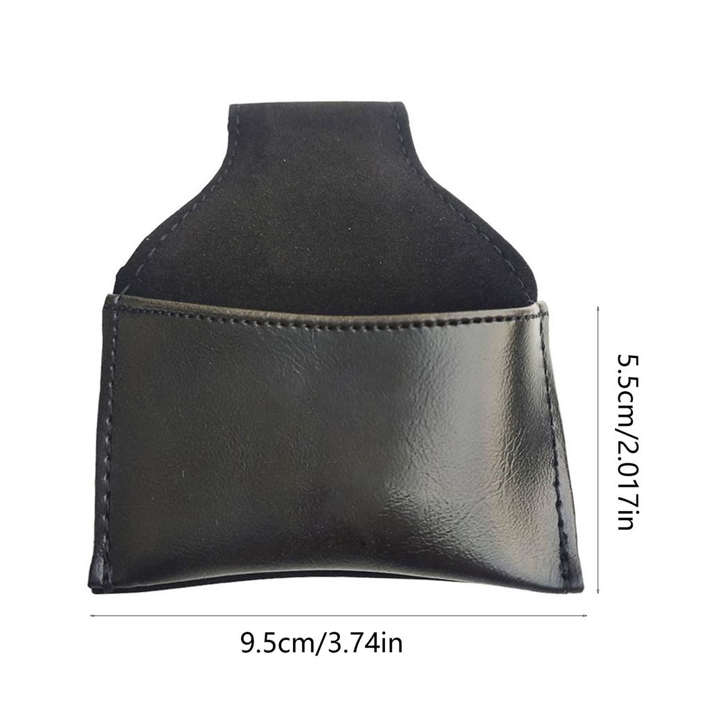 PU Leather Billiard Chalk Pouch Billiard Snooker Accessory Billiard Chalk Holder Snooker Chalk Holder Cue Chalk Holder