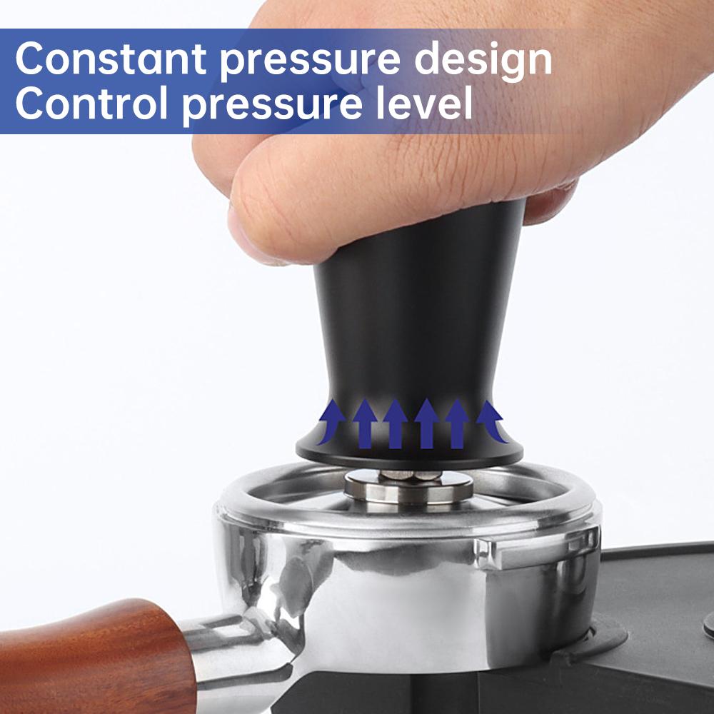 51mm 53mm 58mm Espresso Tamper Barista Coffee Tamper Constant Tamper Coffee Machine Spring Loaded Tampe Coffeeware Accessories