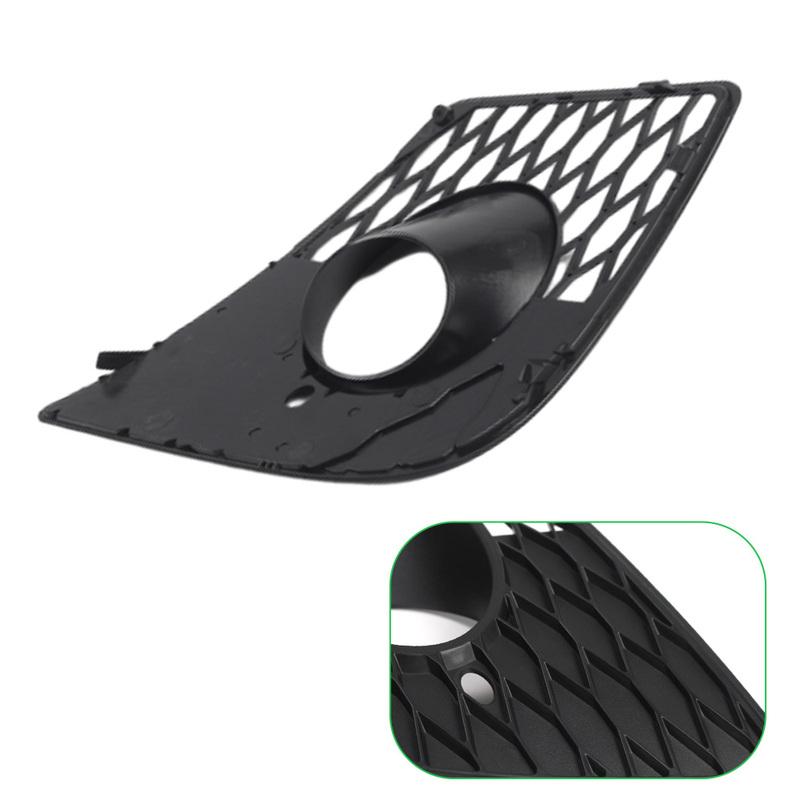 Pentru Seat Leon CUPRA 1P 2005-2011 Grilă Lampă Ceață Bara Față Plasă Fagure Capac Lampă Ceață Negru Mat