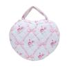 Large Capacity Waterproof Makeup Bag For Travel Cosmetic Organizers With Floral Heart Design Travel Toiletry Bag