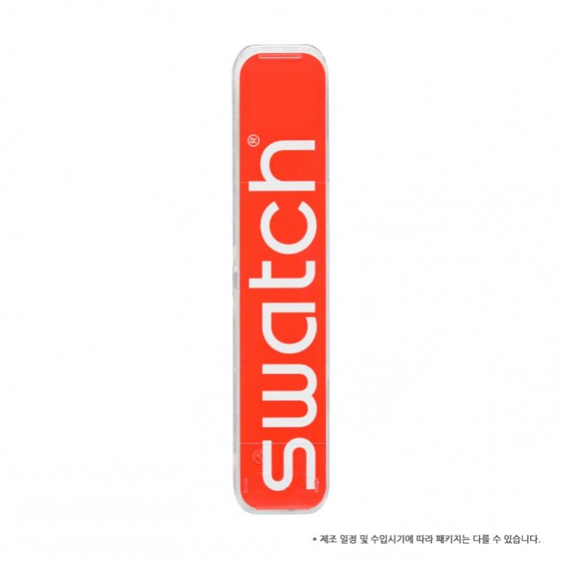 Swatch Deri Saat Unisex Sutb400 Sistem Siyah