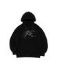 [Fleece Line Option] Island Graphic Hoodie (Black)