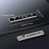 1pcs Metal Emblem Car Body Side Rear Trunk Fender Stickers Decoration For Tesla Model 3 Model S Model X  Coil Mod WYE Roadster