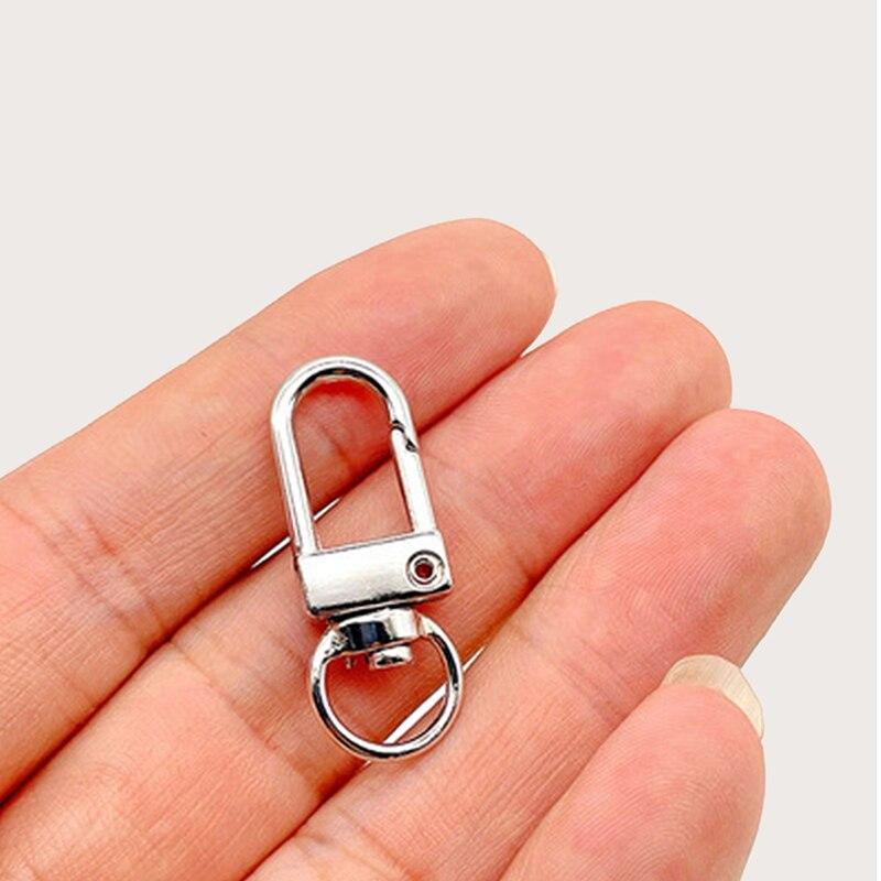 8pcs/lot Metal Universal Buckle Bag Buckle Multi Optional Key Buckle Alloy Buckle Lobster Buckle Bag Accessories
