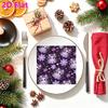 20pcs Disposable Napkins with Ghost Pattern Print for Wedding,Parties,and Daily Use for Thanksgiving Fall Christmas Table Decoration