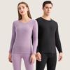 Unisex Double-sided Brushed Thermal Underwear Set