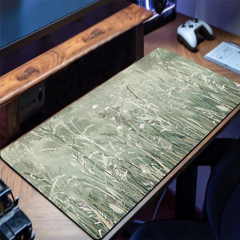 Gaming Mouse Pad Hot Computer Office Game Table Mats Rubber Anti-slip Laptop Flower Pattern Keyboard Pad Mousepad Long Desk Mats